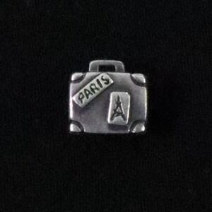 Pandora Sterling Silver Travel Suitcase Charm Paris DK Danemark 925 ALE
